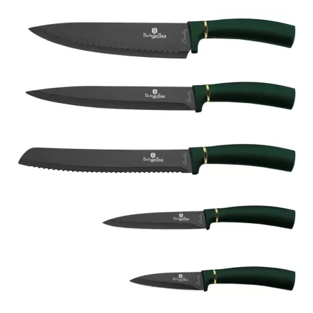 Berlinger Haus Késkészlet+Állvány 6 Részes BH-2518 Emerald