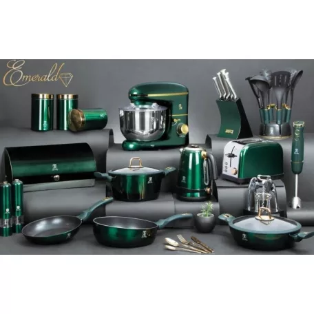 Berlinger Haus Késkészlet+Állvány 6 Részes BH-2518 Emerald