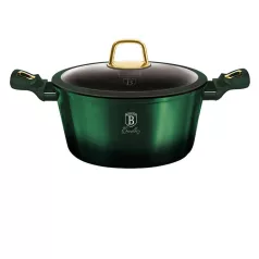 Berlinger Haus Lábas Fedővel 20 cm BH-6057 Emerald