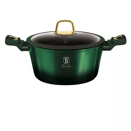 Berlinger Haus Lábas Fedővel 20 cm BH-6057 Emerald