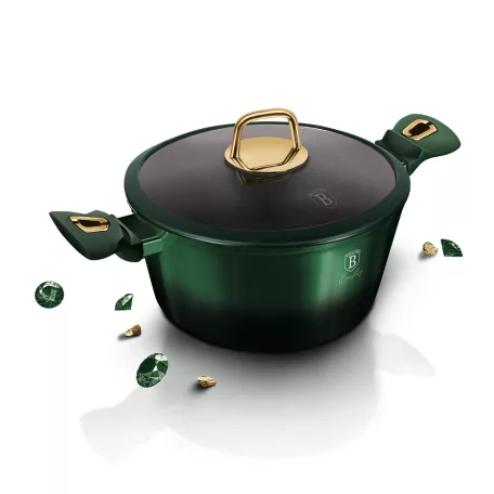 Berlinger Haus Lábas Fedővel 20 cm BH-6057 Emerald