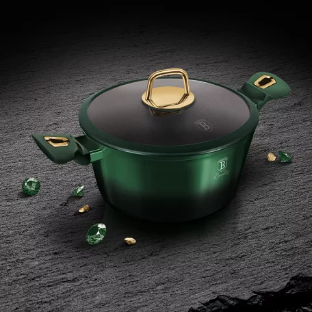 Berlinger Haus Lábas Fedővel 20 cm BH-6057 Emerald