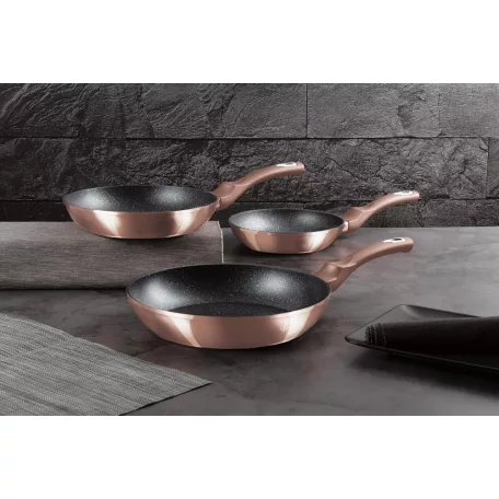 Berlinger Haus Serpenyő Szett 3 részes BH-1278NF Rose Gold 