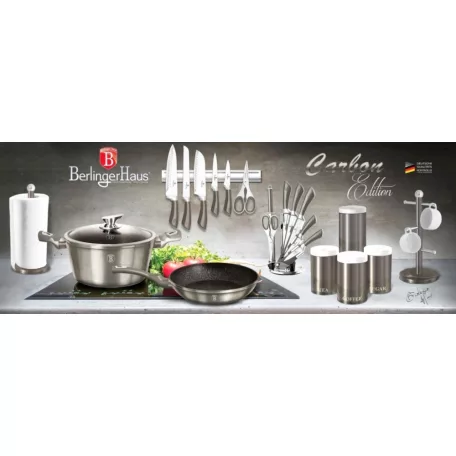 Berlinger Haus Tároló Készlet 3 Részes BH-1348 Carbon Pro