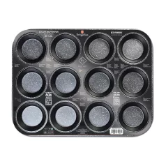Berlinger Haus Muffin Sütőforma 12-es Black Rose