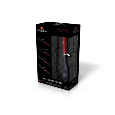 Berlinger Haus Konyhai Eszközkészlet 4 Részes BH-6235N Burgundy
