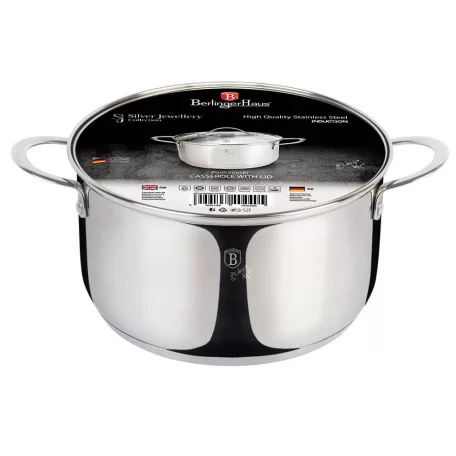 Berlinger Haus Lábas Fedővel 2,6 L BH-6290 Silver