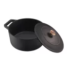 Berlinger Haus Öntöttvas Lábas Fedővel 20 Cm BH-6491 Black Rose