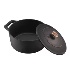   Berlinger Haus Öntöttvas Lábas Fedővel 20 Cm BH-6491 Black Rose