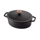 Berlinger Haus Öntöttvas Pecsenyesütő Lábas 30 cm BH-6494 Black Rose 