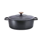 Berlinger Haus Öntöttvas Pecsenyesütő Lábas 30 cm BH-6494 Black Rose 