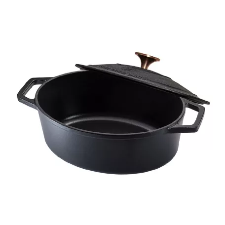 Berlinger Haus Öntöttvas Pecsenyesütő Lábas 30 cm BH-6494 Black Rose 