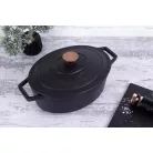Berlinger Haus Öntöttvas Pecsenyesütő Lábas 30 cm BH-6494 Black Rose 