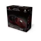 Berlinger Haus Öntöttvas Lábas Fedővel 26 Cm BH-6498 Burgundy