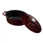 Berlinger Haus Öntöttvas Pecsenyesütő Lábas 30 cm   BH-6499 Burgundy 