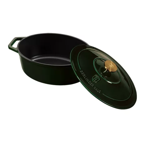 Berlinger Haus Öntöttvas Pecsenyesütő Lábas 30 Cm BH-6505 Emerald  