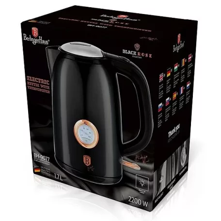 Berlinger Haus Elektromos Vízforraló 1,7 L BH-9077 Black Rose
