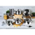 Blaumann Gourmet Line Edénykészlet 17 részes Jumbo  BL-3133