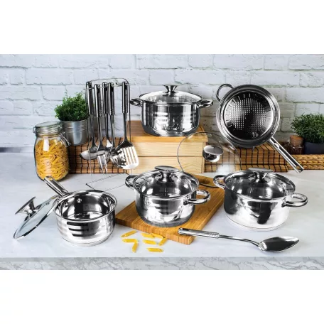 Blaumann Gourmet Line Edénykészlet 17 részes Jumbo  BL-3133