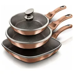 Berlinger Haus Serpenyő Szett 6 Részes BH-6195 Rose Gold