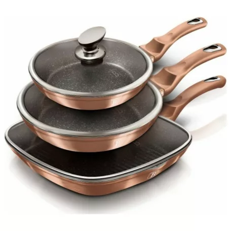 Berlinger Haus Serpenyő Szett 6 Részes BH-6195 Rose Gold