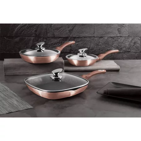 Berlinger Haus Serpenyő Szett 6 Részes BH-6195 Rose Gold