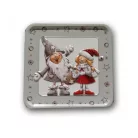  Fém Doboz Négyszögletes 15X15X6,5 Cm 302268C-3D