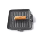 Öntöttvas Grill Serpenyő 24x24 cm