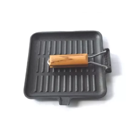 Öntöttvas Grill Serpenyő 24x24 cm