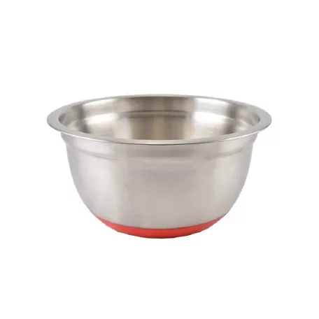 Keverőtál Inox Szilikon Talppal 27 Cm