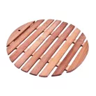 Fa Edényalátét Kerek 18 Cm