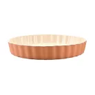 Agyag Tortaforma Fehér Mázas 31 Cm