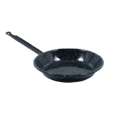 Paella Serpenyő Nyeles Zománcozott 22 cm