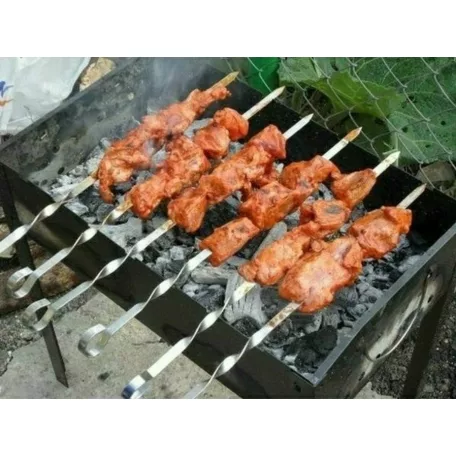 Fém Grillnyárs 60 cm
