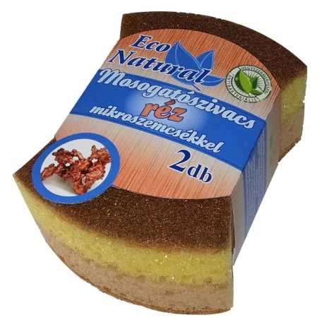 Eco Natural Mosogatószivacs Réz 2 Db-os