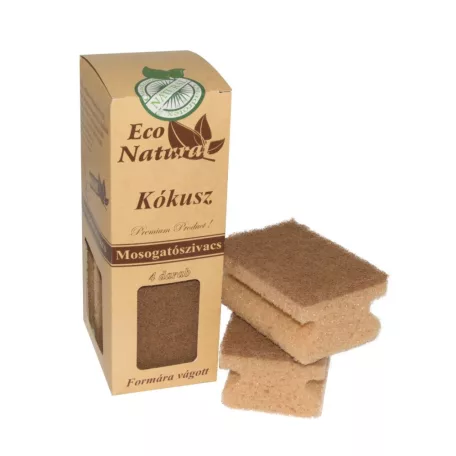 Eco Natural Kókusz Formaszivacs 4 Db-os