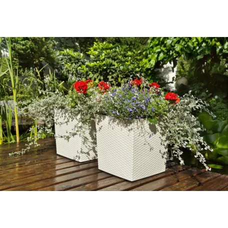 Virágtartó Kaspó Juka Eco Rattan 19X19 Cm 826 
