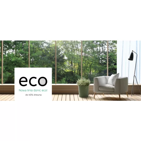 Virágtartó Kaspó Malwa Eco 25 Cm 843 