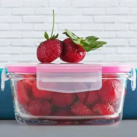 LAV Patentzáras Üveg Ételtároló 750 ml FRS239