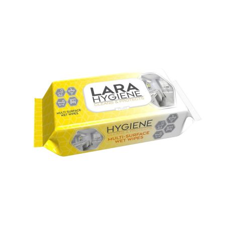Lara Multifunkciós Konyhai és Fürdőszobai Nedves Törlőkendő 50 db-os