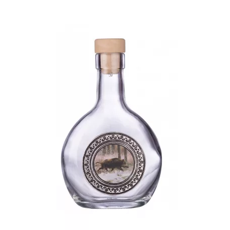 Ón Cimkés Üvegpalack Dugóval Vadász 0,2 l