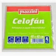 Mazzini Befőző Celofán 40X40 Cm 4 Ív