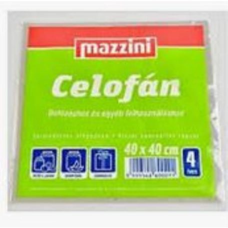 Mazzini Befőző Celofán 40X40 Cm 4 Ív