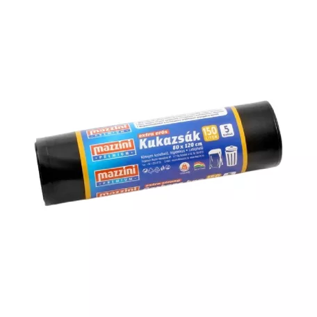 Prémium Kukazsák 150 L Extra Erős Mazzini 5 Db-os