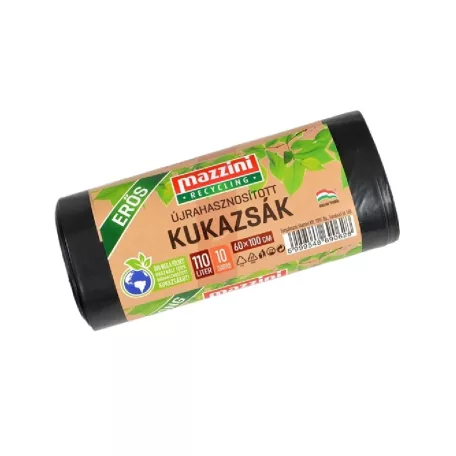 Újrahasznosított Kukazsák 110 L Mazzini 10 Db-os