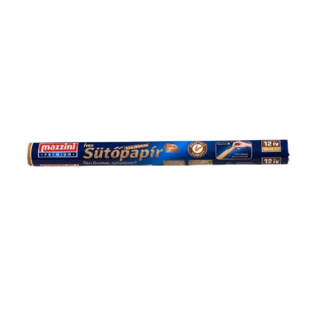 Mazzini Prémium Sütőpapír Íves Szilikonos 12 Ív