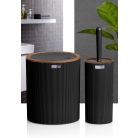 Fürdőszoba Szett Fa Hatású 2 Db-os OKY-484-3 