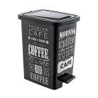 Pedálos Szemetes 15 L Slim Deco S111