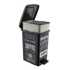 Pedálos Szemetes 15 L Slim Deco S111