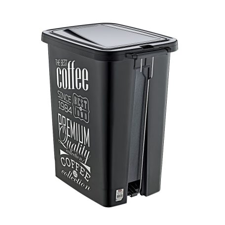 Pedálos Szemetes 15 L Slim Deco S111